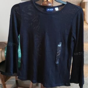 Girls CHILDREN'S PLACE black sweater